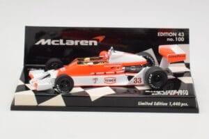 McLaren Ford M26 B. Giacomelli British GP 1978 Minichamps 1:43 530784333 メタル