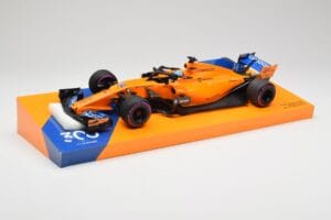 McLaren MCL33 #14 F. Alonso Canadian Grand Prix 300th Start 2018 Minichamps 1:18 533184014 メタル - 画像 2/6