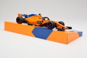 McLaren MCL33 #14 F. Alonso Canadian Grand Prix 300th Start 2018 Minichamps 1:18 533184014 メタル - 画像 4/6