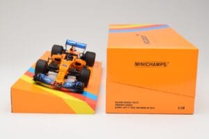 McLaren MCL33 Renault #14 F. Alonso Abu Dhabi GP 2018 Minichamps 1:18 533183914 レジン - 画像 6/7