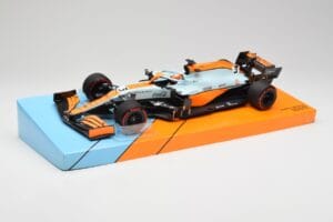 McLaren MCL35M #3 D. Ricciardo Monaco GP 2021 Minichamps 1:18 533212403 メタル - 画像 2/6
