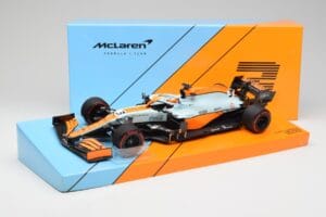 McLaren MCL35M #3 D. Ricciardo Monaco GP 2021 Minichamps 1:18 533212403 メタル - 画像 6/6