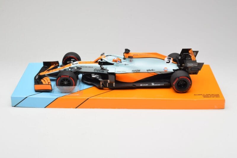 McLaren MCL35M #3 D. Ricciardo Monaco GP 2021 Minichamps 1:18 533212403 メタル
