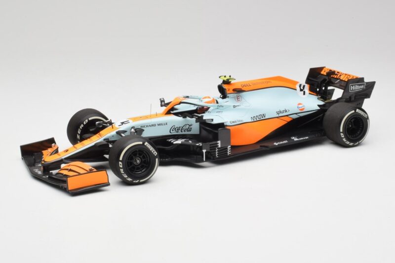 McLaren MCL35M #4 L. Norris Monaco GP 2021 Minichamps 1:18 530212404 メタル