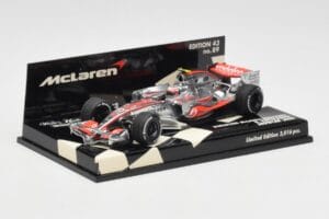 McLaren Mercedes MP4-23 #23 H. Kovalainen Showcar 2008 Minichamps 1:43 530084393 メタル - 画像 2/5