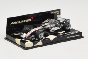 McLaren MP4-20 Mercedes A. Wurz F1 2005 Minichamps 1:43 530054355 メタル - 画像 2/5