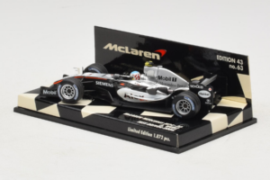 McLaren MP4-20 Mercedes A. Wurz F1 2005 Minichamps 1:43 530054355 メタル - 画像 3/5