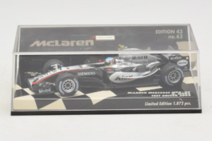 McLaren MP4-20 Mercedes A. Wurz F1 2005 Minichamps 1:43 530054355 メタル - 画像 4/5