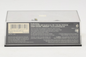 McLaren MP4-20 Mercedes A. Wurz F1 2005 Minichamps 1:43 530054355 メタル - 画像 5/5
