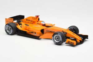 McLaren Mercedes MP4-20 G. Paffett F1 Test Car 2006 Minichamps 1:18 B66962342 メタル - 画像 4/6