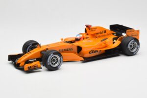 McLaren Mercedes MP4-20 G. Paffett F1 Test Car 2006 Minichamps 1:18 B66962342 メタル