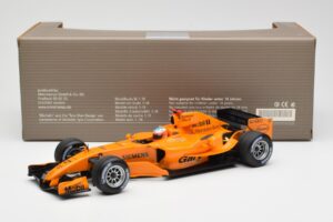 McLaren Mercedes MP4-20 G. Paffett F1 Test Car 2006 Minichamps 1:18 B66962342 メタル - 画像 6/6