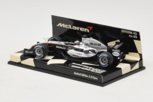 McLaren MP4-20 Mercedes #10 J.P. Montoya British GP Winner F1 2005 Minichamps 1:43 530054320 メタル - 画像 3/5