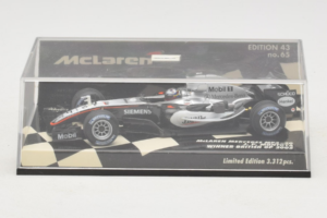 McLaren MP4-20 Mercedes #10 J.P. Montoya British GP Winner F1 2005 Minichamps 1:43 530054320 メタル - 画像 4/5