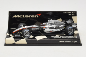 McLaren MP4-20 Mercedes #10 J.P. Montoya British GP Winner F1 2005 Minichamps 1:43 530054320 メタル