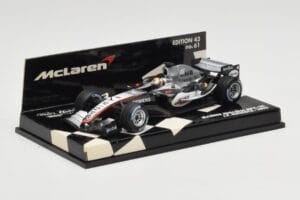 McLaren Mercedes MP4-20 #10 J-P. Montoya Race Car 2005 Minichamps 1:43 530054310 メタル - 画像 2/5