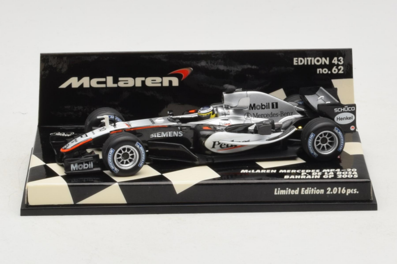 McLaren MP4-20 Mercedes P. de la Rosa F1 2005 Minichamps 1:43 530054315 メタル