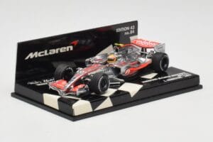 McLaren Mercedes MP4-22 #2 L. Hamilton Race Car 2007 Minichamps 1:43 530074302 メタル - 画像 2/5