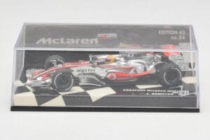 McLaren Mercedes MP4-22 #2 L. Hamilton Race Car 2007 Minichamps 1:43 530074302 メタル - 画像 5/5