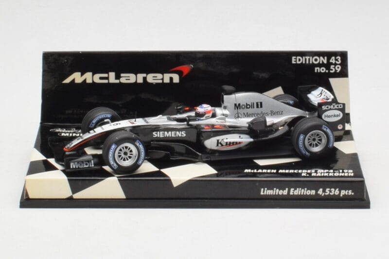 McLaren MP4-19B #6 K. Raikkonen F1 2004 Minichamps 1:43 530044316 メタル