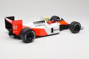 McLaren Honda MP4/4 Marlboro #12 A. Senna F1 World Champion 1988 Minichamps 1:12 540881212 メタル - 画像 2/6