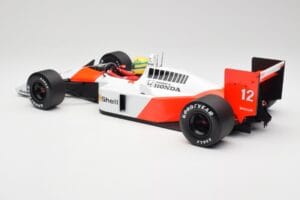 McLaren Honda MP4/4 Marlboro #12 A. Senna F1 World Champion 1988 Minichamps 1:12 540881212 メタル - 画像 5/6