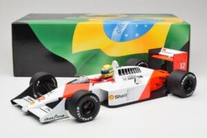 McLaren Honda MP4/4 Marlboro #12 A. Senna F1 World Champion 1988 Minichamps 1:12 540881212 メタル - 画像 6/6