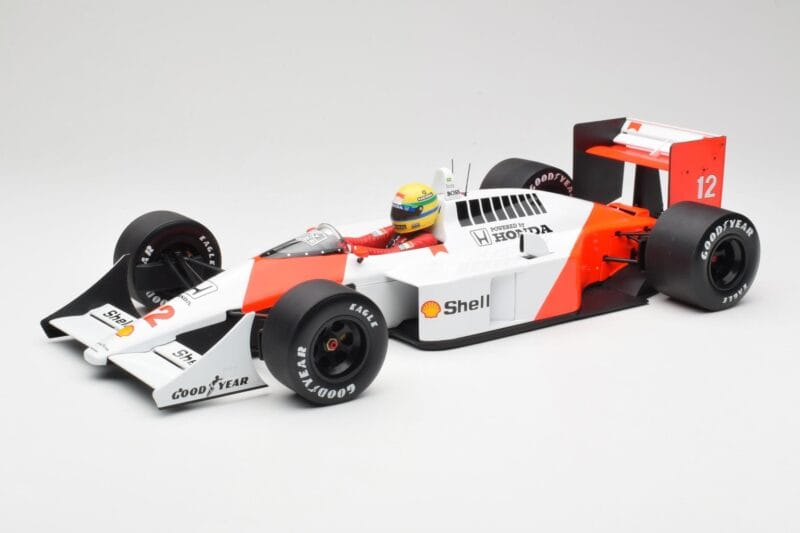 McLaren Honda MP4/4 Marlboro #12 A. Senna F1 World Champion 1988 Minichamps 1:12 540881212 メタル