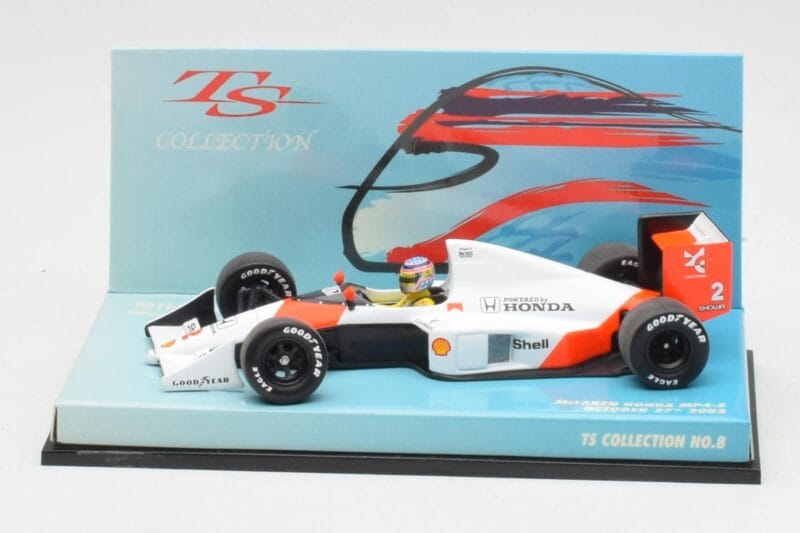 McLaren MP4/5 T. Sato Demonstration Run 2002 Minichamps 1:43 518020102 メタル