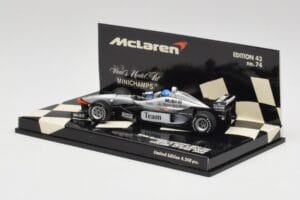 McLaren MP4/98T 2-Seater M. Hakkinen / E. Hakkinen F1 2000 Minichamps 1:43 530984378 メタル - 画像 3/4