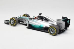Mercedes AMG Petronas W05 #44 L. Hamilton F1 World Champion 2014 Minichamps 1:18 186140044 メタル - 画像 5/7
