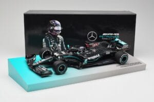Mercedes AMG Petronas W11 #44 L. Hamilton Winner British GP 2020 Minichamps 1:18 113200444 メタル - 画像 7/7