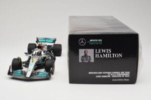 Mercedes AMG W13 E Performance Petronas #44 L. Hamilton Brazilian GP 2022 Minichamps 1:18 110222144 レジン - 画像 6/7