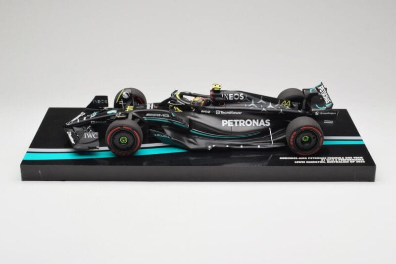 Mercedes AMG W14 E Performance Petronas #44 L. Hamilton Australian GP 2023 Minichamps 1:18 113230144 レジン