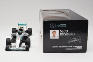 Mercedes AMG W07 #6 N. Rosberg Australia GP Winner 2016 Minichamps 1:18 110160006 メタル - 画像 7/7