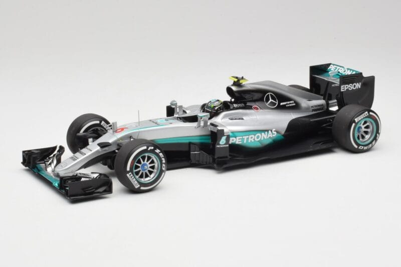 Mercedes AMG W07 #6 N. Rosberg Australia GP Winner 2016 Minichamps 1:18 110160006 メタル
