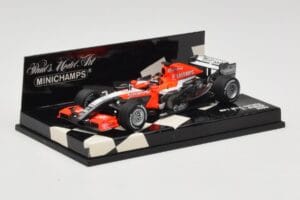 MF1 Toyota M16 #20 C. Albers F1 2006 Minichamps 1:43 400060019 メタル - 画像 2/5