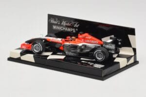 MF1 Toyota M16 #20 C. Albers F1 2006 Minichamps 1:43 400060019 メタル - 画像 3/5