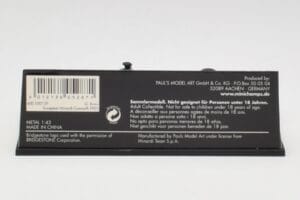 Minardi Cosworth PS03 #19 G. Bruni F1 2003 Minichamps 1:43 400030139 メタル - 画像 4/5