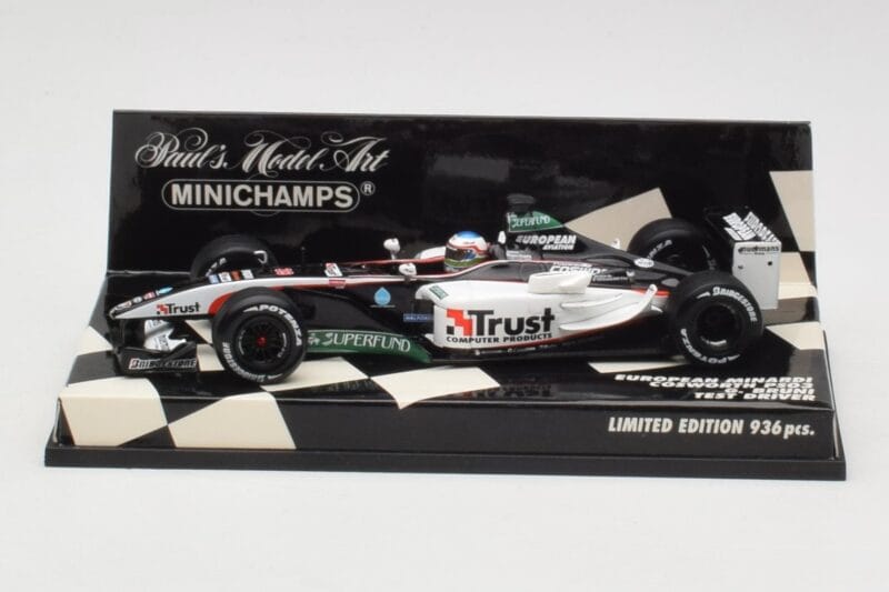 Minardi Cosworth PS03 #19 G. Bruni F1 2003 Minichamps 1:43 400030139 メタル