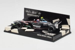 Minardi Cosworth PS03 M. Bobbi Test Car 2003 Minichamps 1:43 400030039 メタル - 画像 4/5
