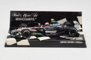 Minardi Cosworth PS03 M. Bobbi Test Car 2003 Minichamps 1:43 400030039 メタル