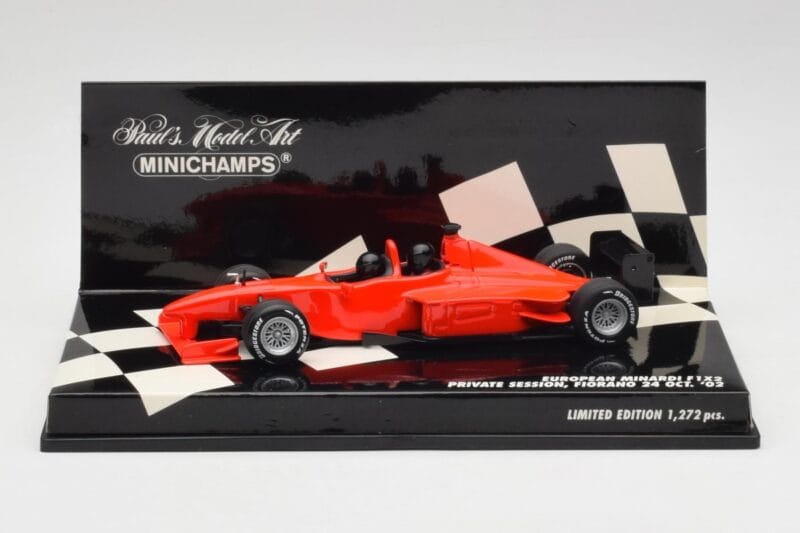 Minardi F1X2 Fiorano Test 2002 Minichamps 1:43 400020510 メタル