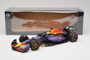 Oracle Red Bull Racing RB19 #33 M. Verstappen Las Vegas GP Winner 2023 Minichamps 1:18 110232201 レジン - 画像 7/7