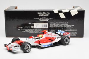 Panasonic Toyota Racing TF106 #8 R. Schumacher F1 2006 Minichamps 1:18 100060007 メタル - 画像 6/6