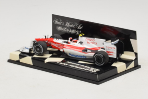 Toyota TF109 #10 T. Glock Panasonic Toyota Racing Australian GP 2009 Minichamps 1:43 400090010 メタル - 画像 3/5