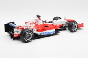Toyota TF106 Panasonic Toyota Racing J. Trulli F1 Presentation 2006 Minichamps 1:18 AM59554H メタル - 画像 2/6