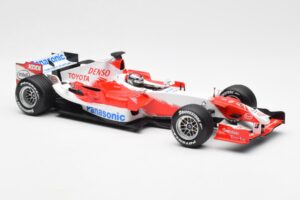 Toyota TF106 Panasonic Toyota Racing J. Trulli F1 Presentation 2006 Minichamps 1:18 AM59554H メタル - 画像 4/6