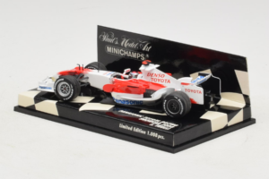 Toyota TF108 #9 J. Trulli Panasonic Toyota Racing Showcar F1 2008 Minichamps 1:43 400080081 メタル - 画像 3/5
