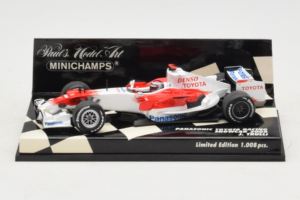 Toyota TF108 #9 J. Trulli Panasonic Toyota Racing Showcar F1 2008 Minichamps 1:43 400080081 メタル